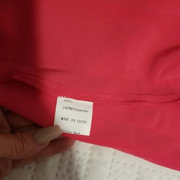 Fashon hot pink dress medium with tags - Picture 13 of 16